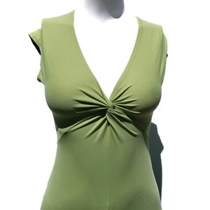 Patagonia | Lime Green Seabrook Bandha Dress XS